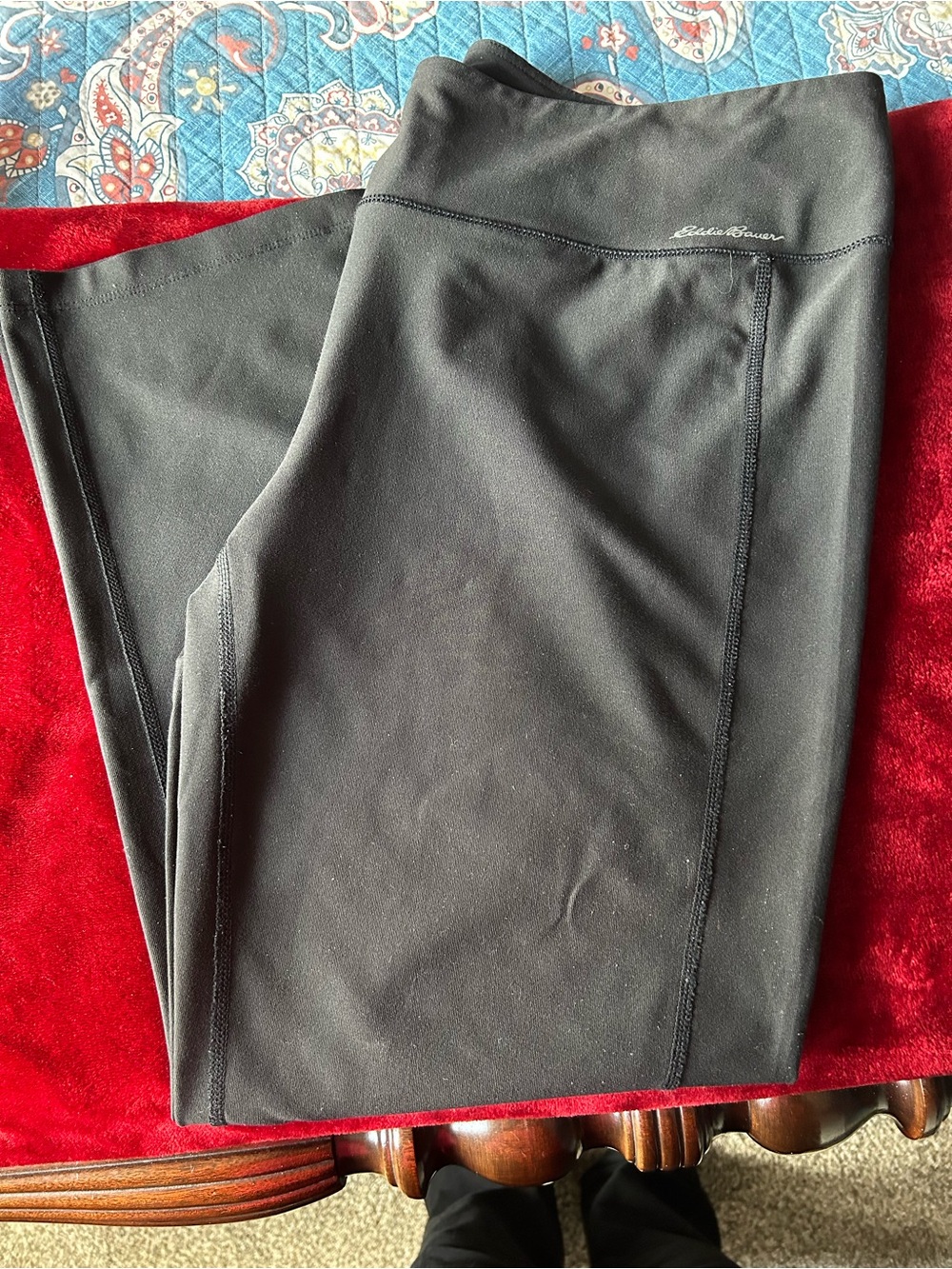 Eddie Bauer Black Performance Leggings